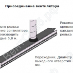 Присоединение вентилятора